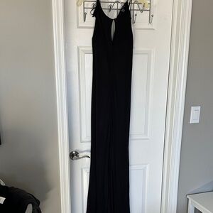 Aidan Mattox Black Evening Gown